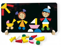 Mágneses puzzle - Gyerekek