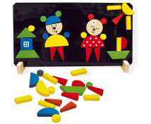 Mágneses puzzle - Medvék