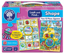 Keresd meg! puzzle - Formák