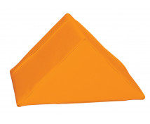 Rövid háromszög narancssárga