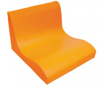 Relax ülőke, kétszemélyes- narancssárga