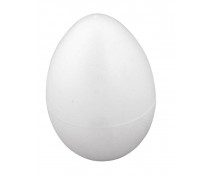 Polisztirol tojás - 25 db  - 7 x 10 cm