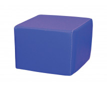 KOCKA Puff - kék 25 cm