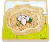 Réteges puzzle - Fejlődési szakasz - kacsa