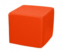 KOCKA Puff - piros 35 cm