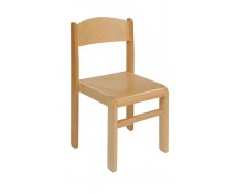 Bükkfa szék - ülésmagasság 35 cm - natúr