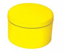 KÖR puff - sárga 30 cm