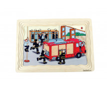 Réteges puzzle - Tűzoltók