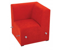 Színes ülőke – belső sarok piros, 31 cm