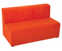 Színes ülőke - Háromszemélyes narancssárga, 31 cm