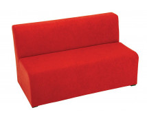 Színes ülőke - Háromszemélyes piros, 31 cm