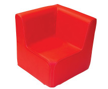 Sarok fotel - piros 30 cm