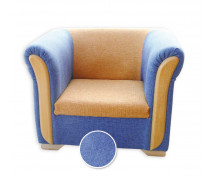 Masszív ülőke - Fotel kék
