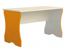 Íróasztal SPO2/sárga/minta nélkül