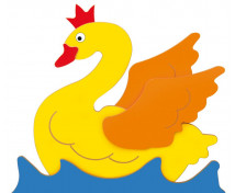 Hattyú - szekrénydekoráció