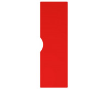 Ajtó 3-blokk jobb DP5 - piros - minta nélkül