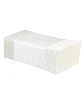 Papír  törlőkendők, fehér