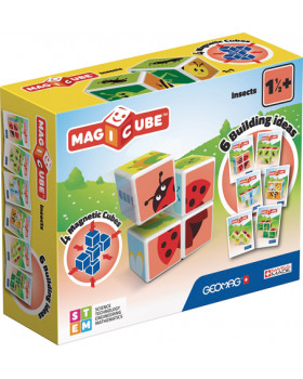 Geomag - Magicube - Rovarok, 4 db