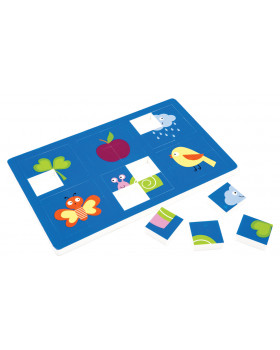 Hab puzzle - kék