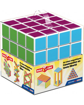Geomag - Magicube - sokszínű, 64 db