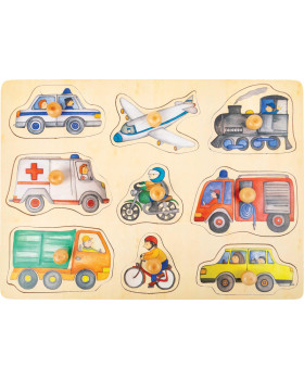 Kirakós puzzle - Közlekedési eszközök (9 darabos)