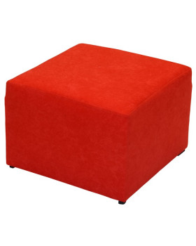 Puff - piros, 35 cm