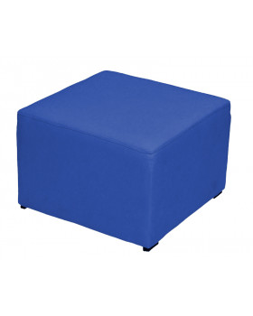 Puff - sötétkék, 35 cm