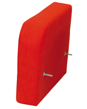Bal karfa - piros, 35 cm