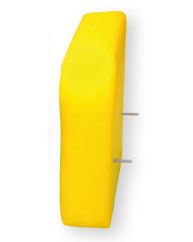 Bal karfa - sárga, 35 cm