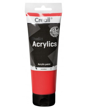 Akril festék, 250 ml - piros