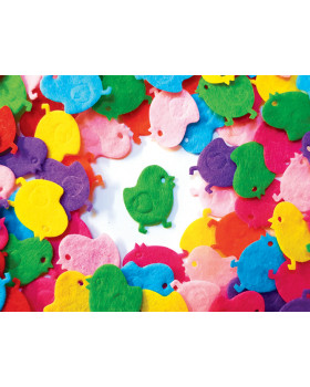 Filc formák - Csibe - 2,5 cm