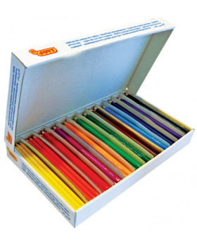 Színes ceruzák, gömbölyű - 288 db (12 szín)