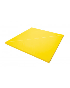 Szétnyitható sarok matrac - sárga