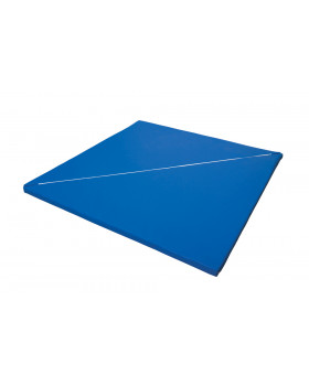 Szétnyitható sarok matrac - kék