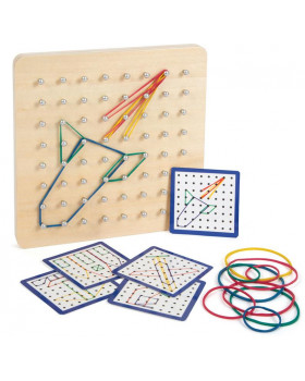 Geoboard fa játék
