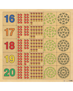 Lotto - Számolás, 16-20