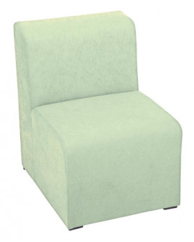 Színes ülőke - Egyszemélyes 31 cm - pasztell zöld