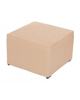 Színes ülőke - Puff 35 cm - pasztell barna