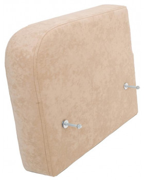Színes ülőke - Bal karfa 35 cm - pasztell barna