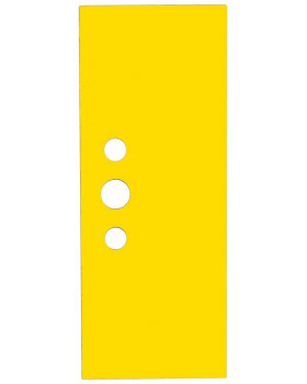 Ajtó nyílással - Kör 2 - Ementál öltözőszekrényhez - sárga