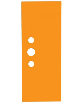 Ajtó nyílással - Kör 2 - Ementál öltözőszekrényhez - narancssárga