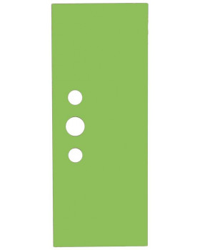 Ajtó nyílással - Kör 2 - Ementál öltözőszekrényhez - zöld