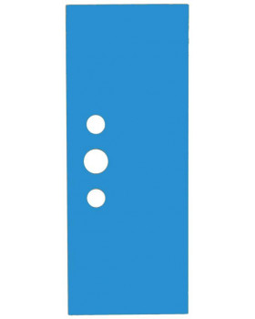 Ajtó nyílással - Kör 2 - Ementál öltözőszekrényhez - kék