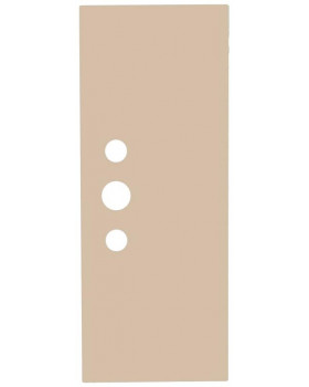Ajtó nyílással - Kör 2 - Ementál öltözőszekrényhez - pasztell barna