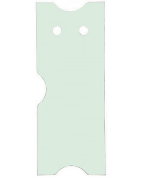 Ajtó nyílással - Kör 1- Ementál öltözőszekrényhez - pasztell zöld