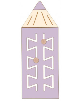 Vonalvezető - Ceruza 2 - pasztell lila