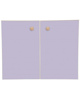 Kicsi ajtó - PRAKTIK - pasztell lila