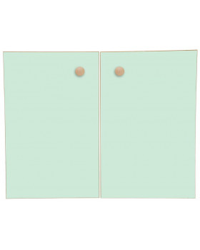 Kicsi ajtó - PRAKTIK - pasztell zöld