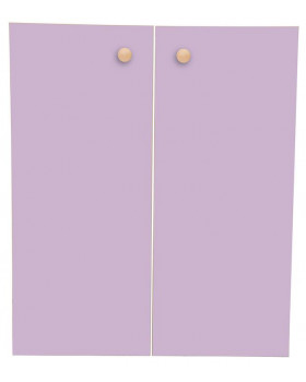 Nagy ajtó - PRAKTIK - pasztell lila