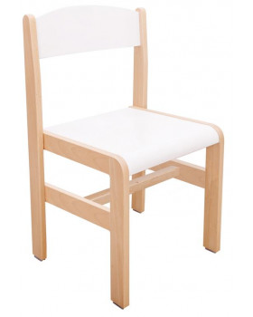 Faszék Extra - ülésmagasság 26 cm - fehér